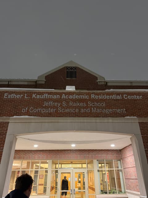 The Kauffman Academic Residential Center, home of the Raikes School